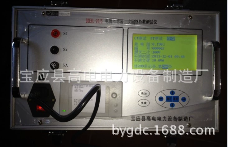 Тестер нагрузки вторичной цепи трансформатора тока 20 В/5 А, Тестер падения напряжения трансформатора и тестер нагрузки