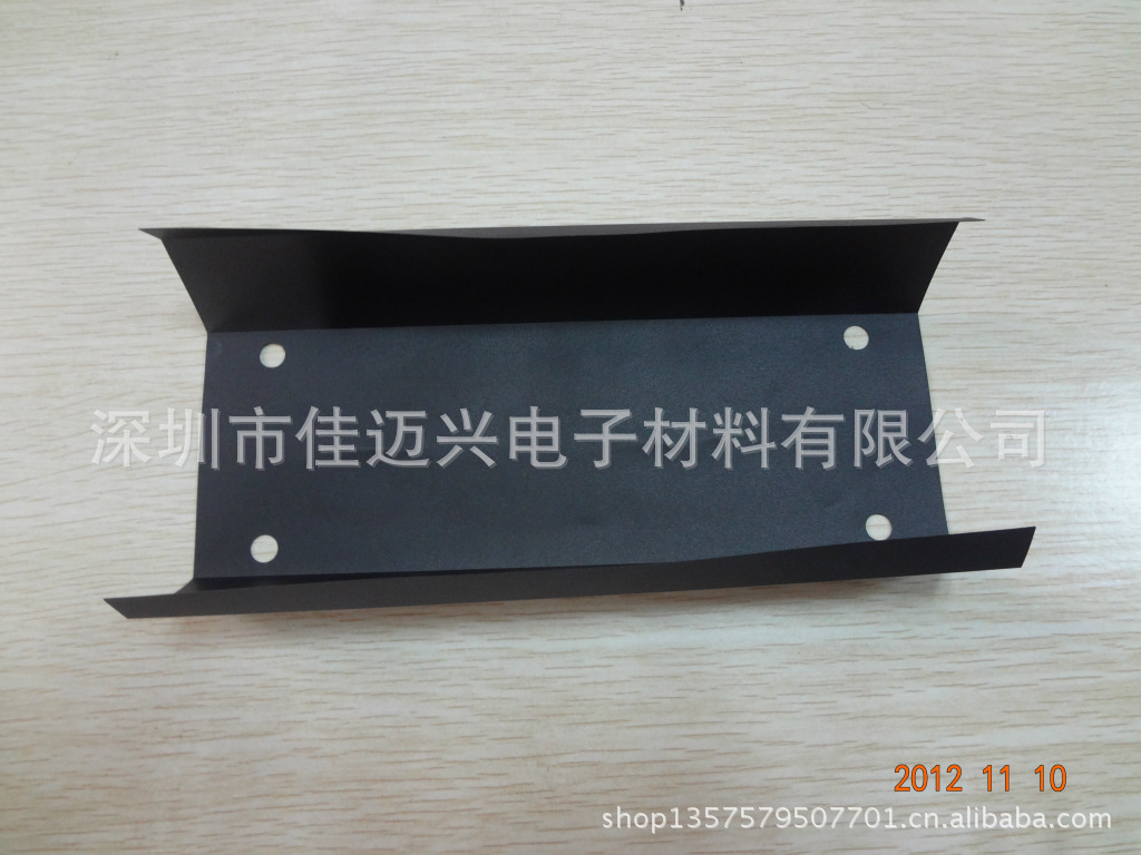 厂家销售供应 0.25MM黑色PP绝缘垫片