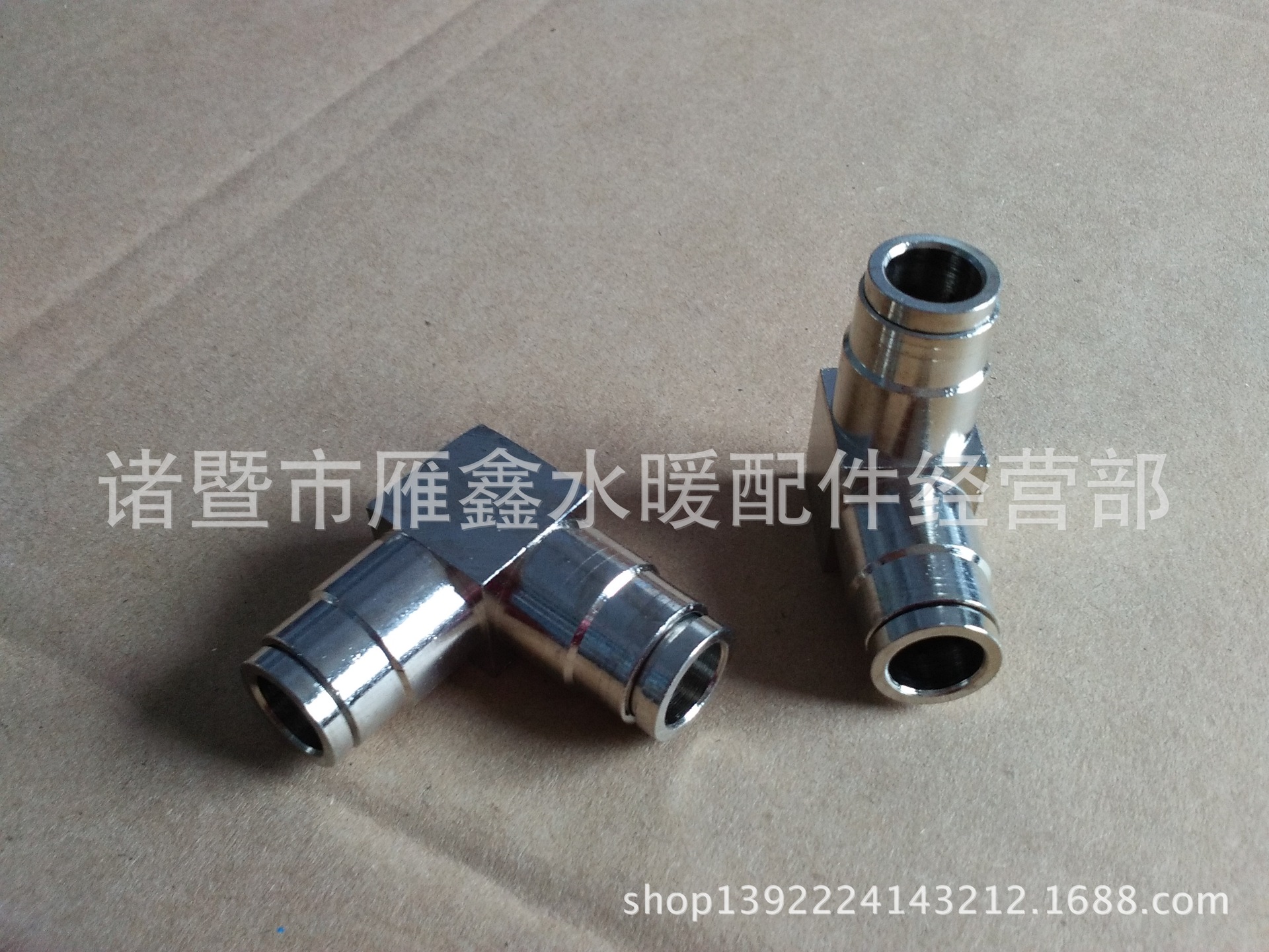 高压雾化接头 加湿 降温 雾森快插接头 造雾专用接头 快插弯头