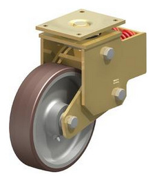 LSFN-GB 302K 12寸防震轮 载重2400KG万向脚轮偏心距120MM