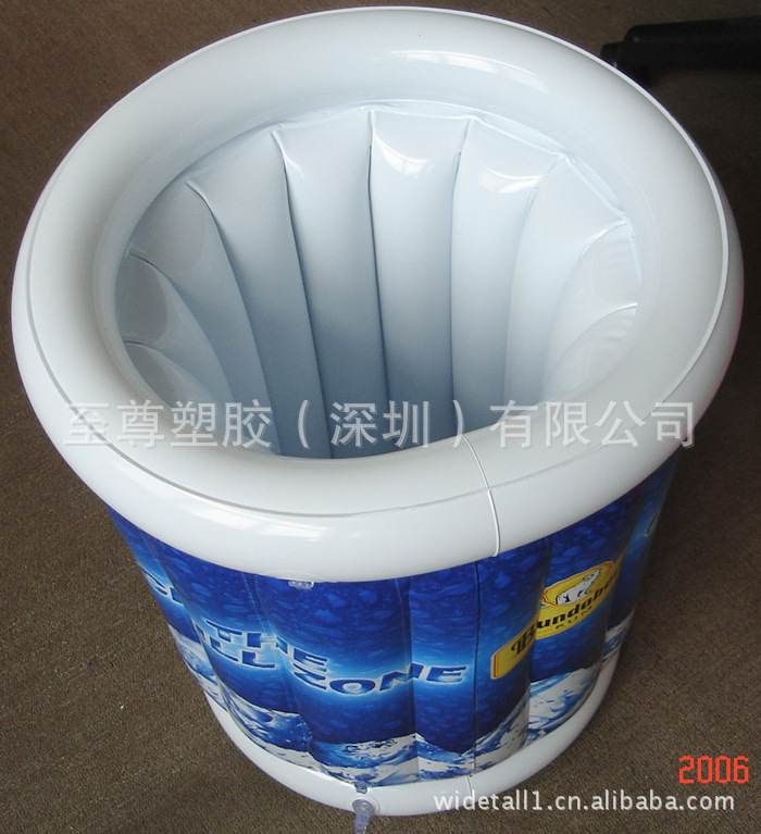 PVC充气冰桶 耐寒零下30度环保PVC长方型冰桶可加客人LOGO-阿里巴巴