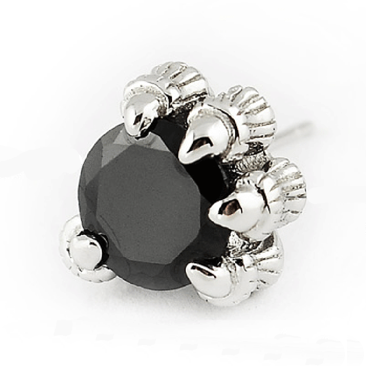 E101 dragon claw earrings South Korea domineering tide men's black factory direct wholesale men's earrings