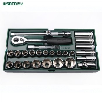 现货供应世达工具 原装正品 工具托组套-27件12.5MM系列套筒09903