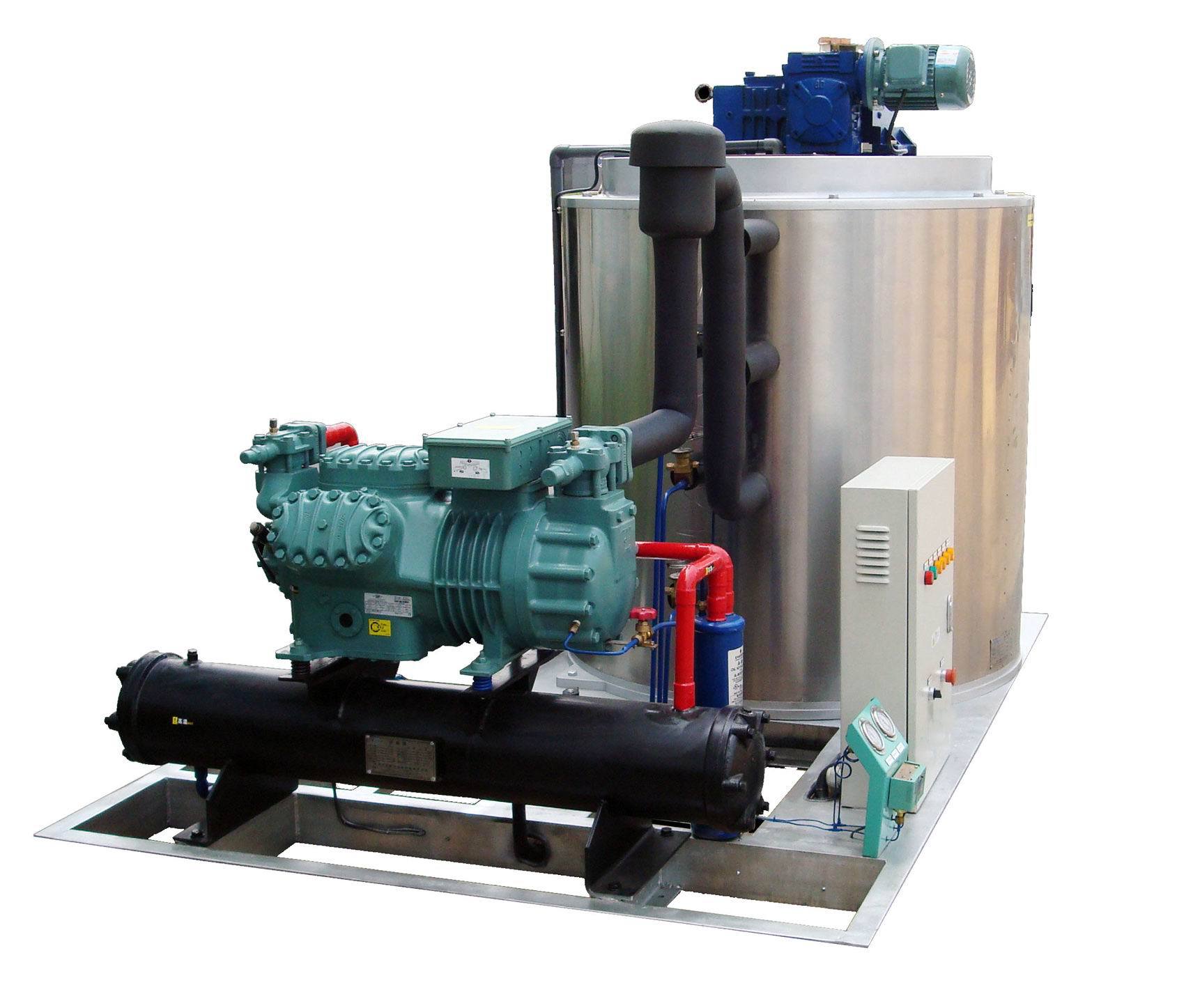 现货供应5吨 不锈钢 冰桶片冰机  制冰机