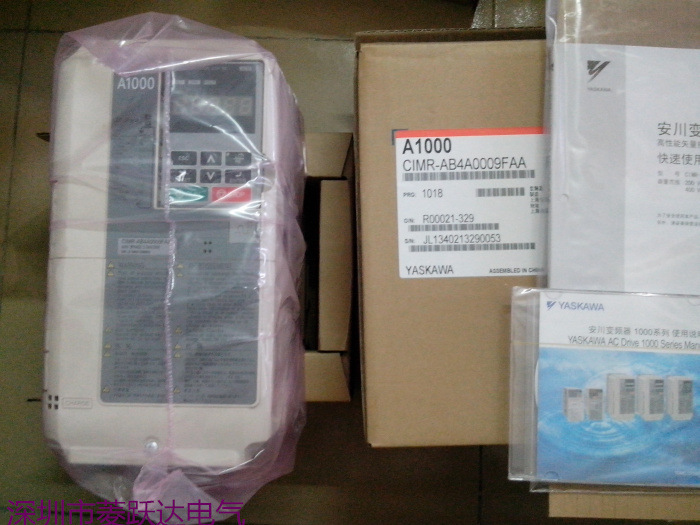 A1000安川变频器CIMR-AB4A0009FAA 3KW 380V 全国优势供应 现货