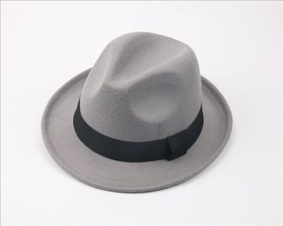 Autumn/Winter New Children's British Jazz Hat Fleece for Boys and Girls, Baby Top Hat Gift Hat Trendy Parent-Child Small Top Hat Korean Children's Hat