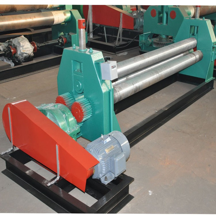 简易不锈钢圆管成型机 不锈钢管制造机（实心辊） 卷4mm不锈钢板