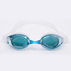 Waterproof silica gel colorful glasses for adults for swimming, factory direct supply, wholesale