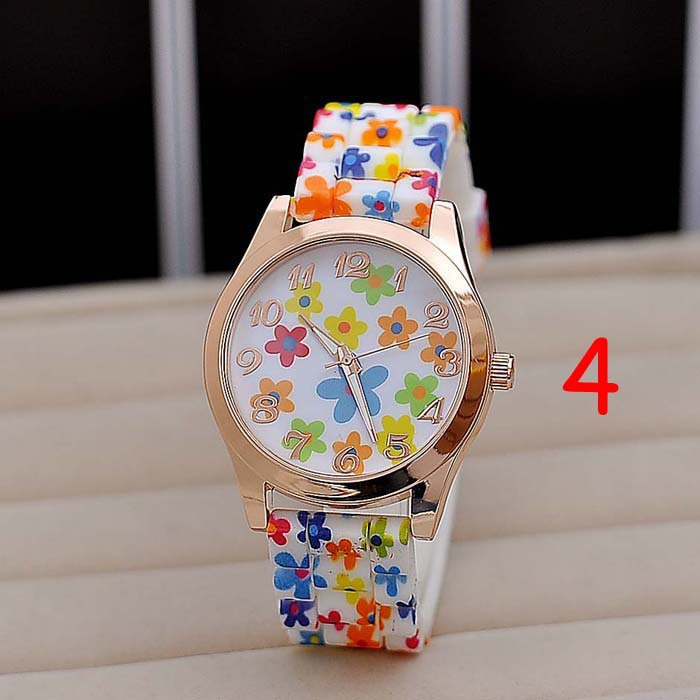 Casual Flower Buckle Quartz Women's Watches display picture 3