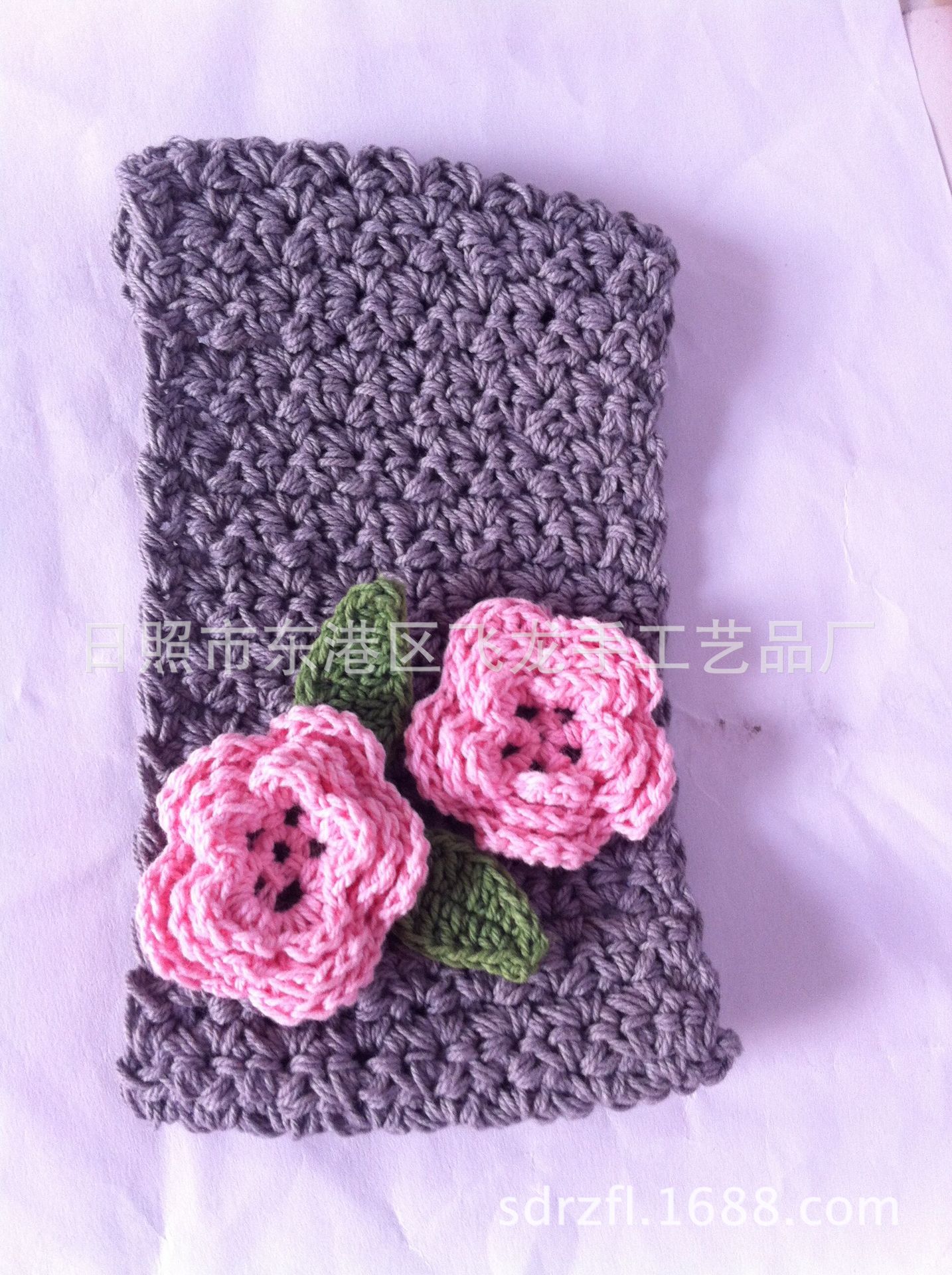 厂家直供手工花。钩编花 钩针辅料 手钩花款式新，做工细。