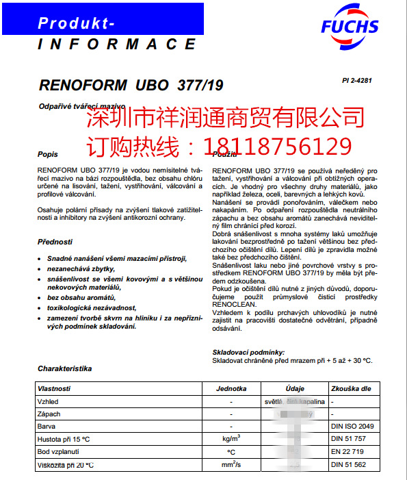 RENOFORM UBO 37719