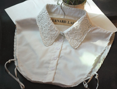 Fake collar Detachable Blouse Dickey Collar False Collar Shirt collar with cotton lace