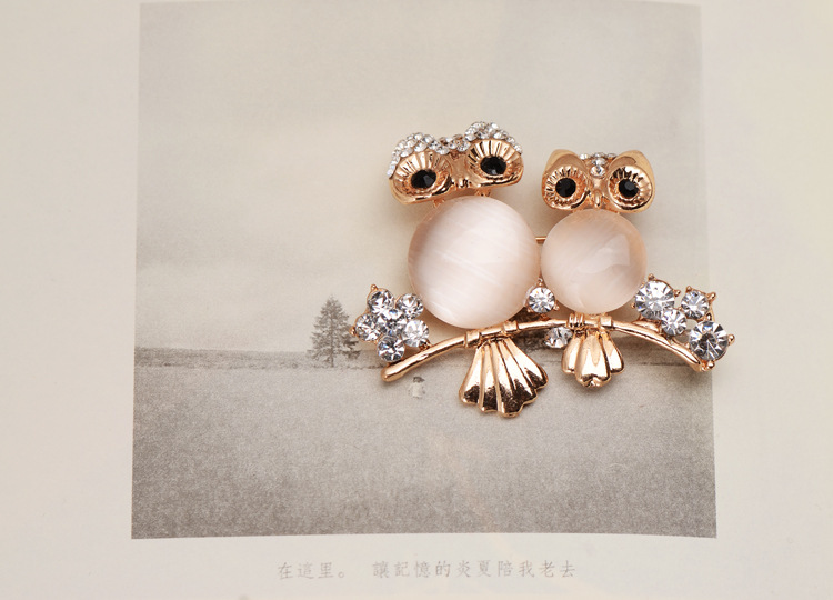 Broche femme en Zircon diamant - Ref 1176083 Image 6