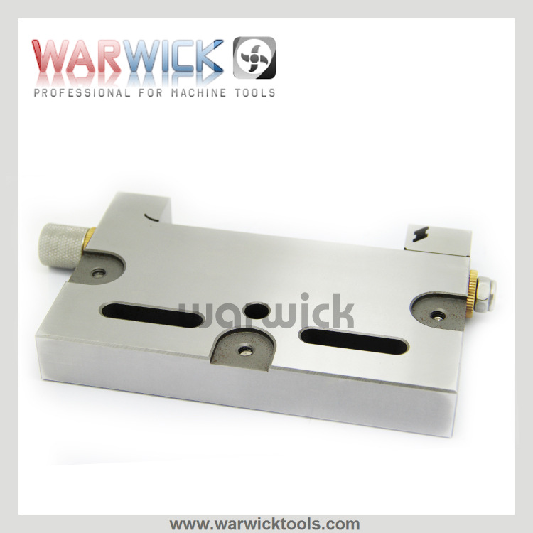 VIS50手动平口钳 0-100不锈钢慢走丝工具万力 线切割不锈钢手动虎钳