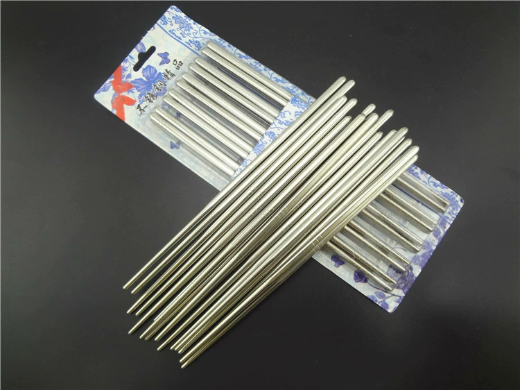 Square chopsticks stainless steel
