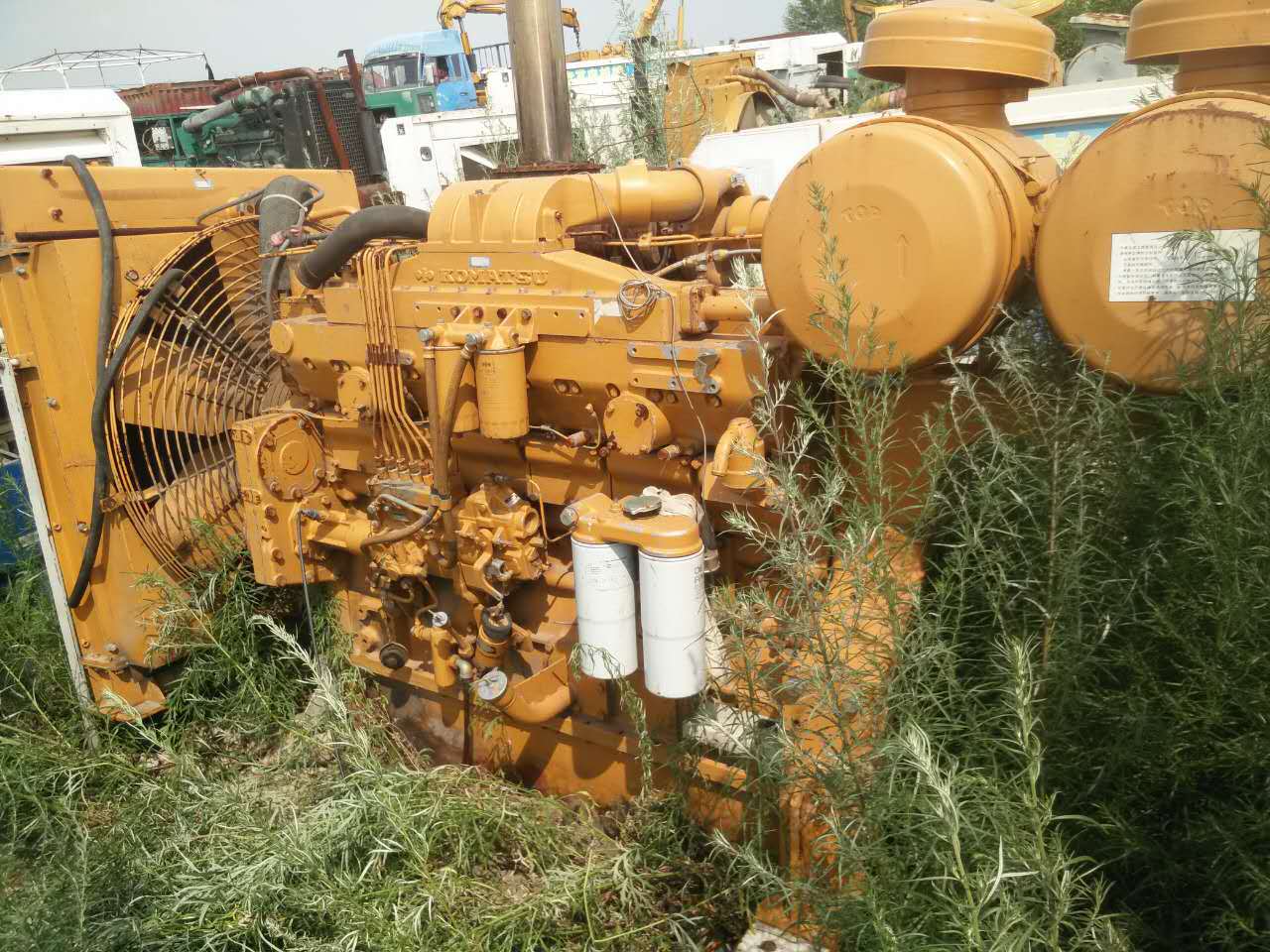 日本推土机SA6D170二手发动机，没有维修过，发动机正常