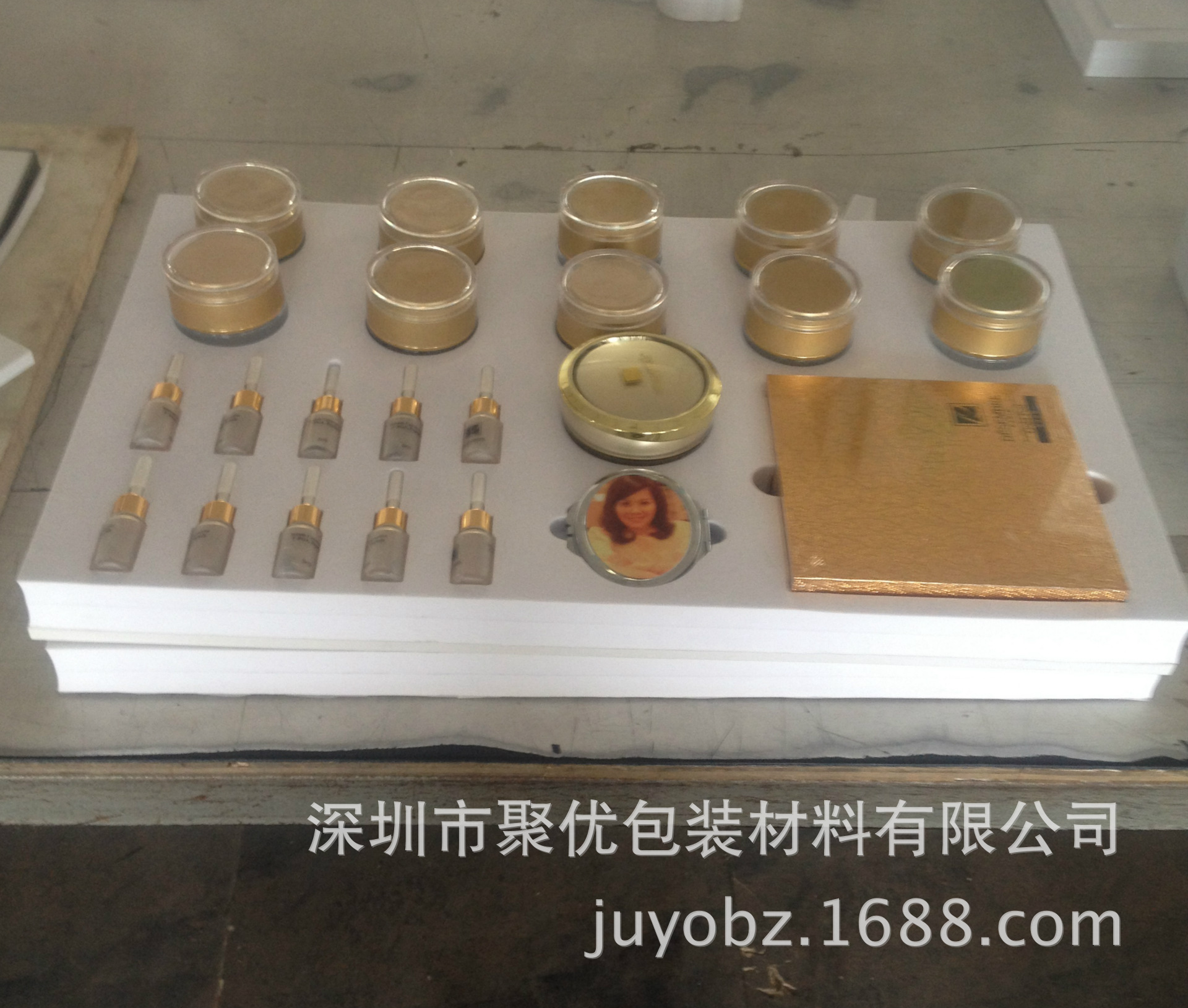 厂家专业生产珠宝饰品盒eva内托 戒指盒eva内托 植绒eva内托