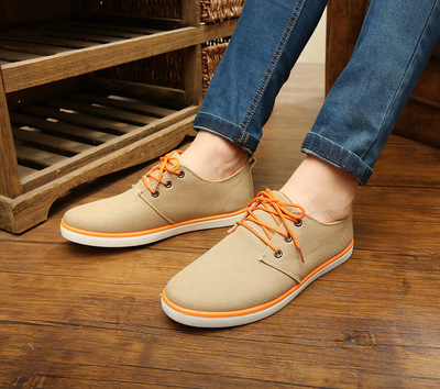 批发一件代发帆布鞋男士经典款休闲低帮透气潮韩版英伦板鞋|ms