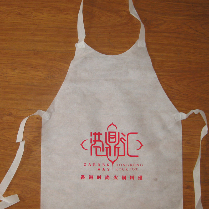 一次性火锅无纺布围裙  可印logo|ru