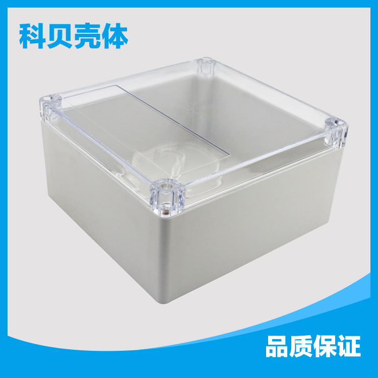 【专业生产】厂家直销F24T透明塑料防水盒 100*188*192可加工定制