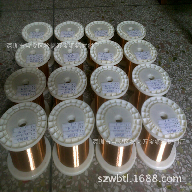 上海C17200铍青铜线 北京铍青铜丝弹簧用 订铍铜扁线丝