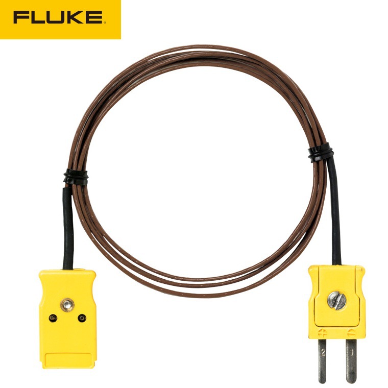 原装FLUKE/福禄克80PK-EXT延长线套件兼容K型热电偶温度计探头线