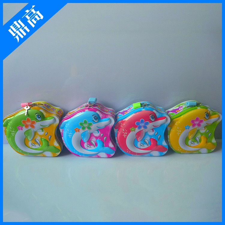 厂家批发 创意卡通海豚储蓄罐 时尚创意储蓄罐