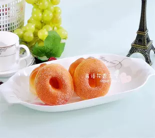 Круглая булочка из PU реквизит для фото