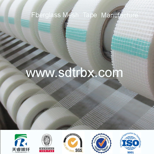 Alkali Resistant Self Adhesive玻纤自粘带 石膏板接缝胶带 耐碱