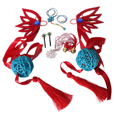 主圣达 洛天依 忆红莲 cos 头饰 忆红莲cos 洛天依忆红莲头饰|ru