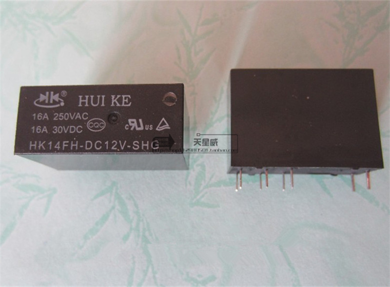 原装汇科继电器HK14FH-DC12V-SHG 16A 250V 可对应G2R-1-E-12VDC