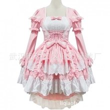 哥特式洛丽塔lolita日本蓬蓬公主礼服裙 宫廷洋装 定制