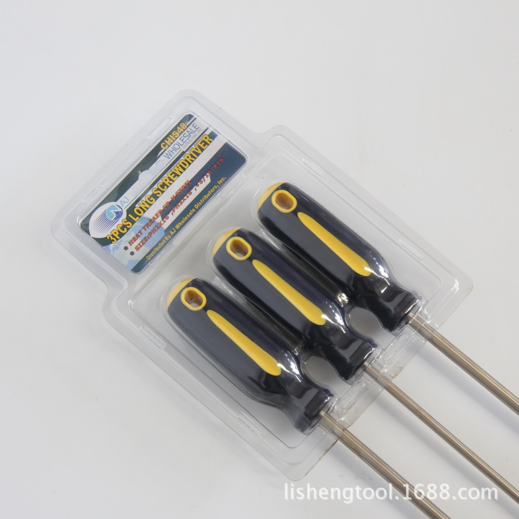 诚信服务 品质保证 宁波厂家大量供应3PC家用带磁高品质螺丝批