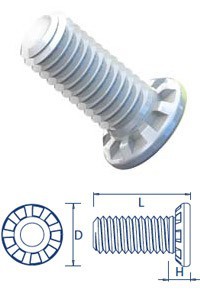 1.FHS-M3*6_公制压铆螺钉FHS_不锈钢压铆螺钉_镀锌压铆螺钉