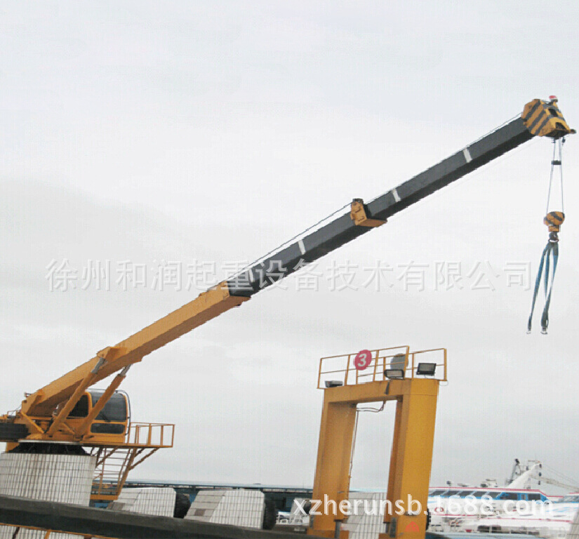 8吨船用吊机船用起重机克令吊 船用起重机厂家 船吊