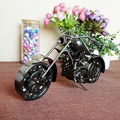 Motorcycle model manufacturer offers one-off dropshipping iron handcrafted car model sports car decorative item M182 with two color options