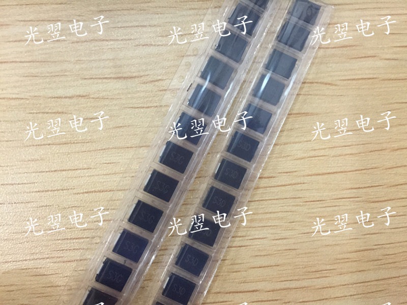贴片整流二极管 S3A S3B S3D S3G S3J S3K S3M DO-214AA SMB