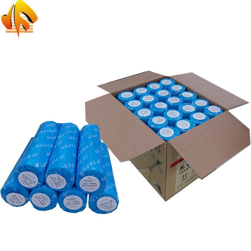 KIMPHONG Paper wholesale Thermosensitive paper 216*30m Thermal fax paper 65g Fax paper Lightning Deliver goods