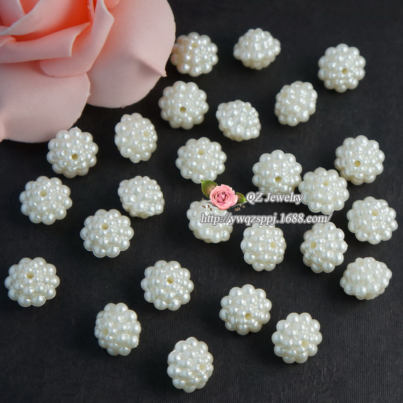 New Korean-style ABS imitation pearl flying saucers, imitation pearl wedding props, costumes, wedding gifts and decorative items detail image 5
