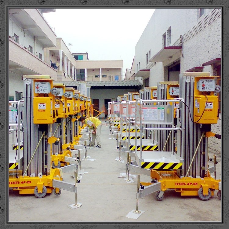 北京升降机 铝合金桅杆升降机 10m升降机械设备 稳固可靠 易达牌