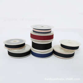 优质时尚织带 高档多色可选涤纶织带 编织花边绑带蝴蝶结装饰