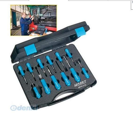 哈蔡特HAZET汽电路接插件退线工具4670-1/12 4670-4/10 4670-5/12