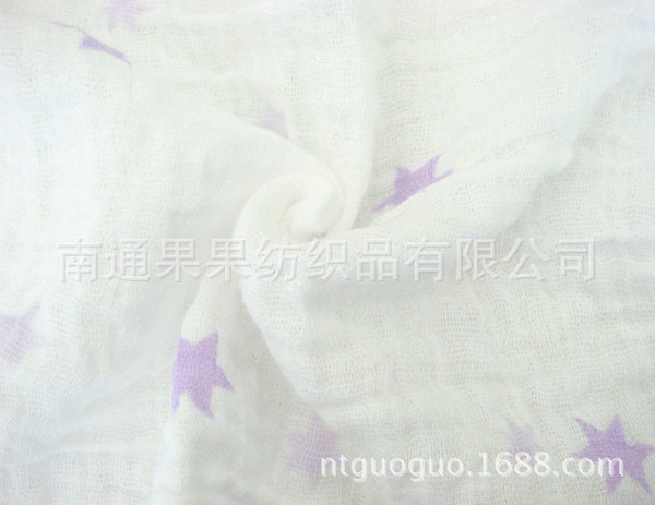 Cotton gauze children's double-layer handkerchief for breastfeeding