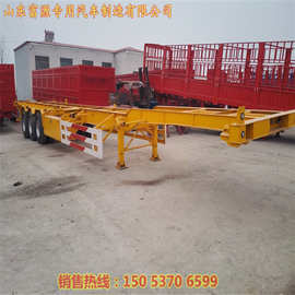 集装箱运输半挂车图片及价格