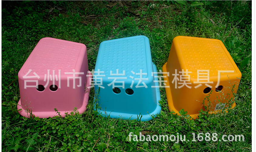 儿童垫脚凳 塑料浴室厨房防滑凳宝宝登高凳 居家换鞋小凳子模具