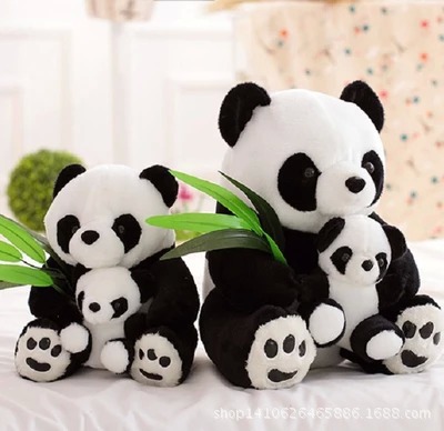 宝大熊猫公仔毛绒玩具熊猫娃娃公仔抱枕玩偶功夫熊猫儿童节礼物