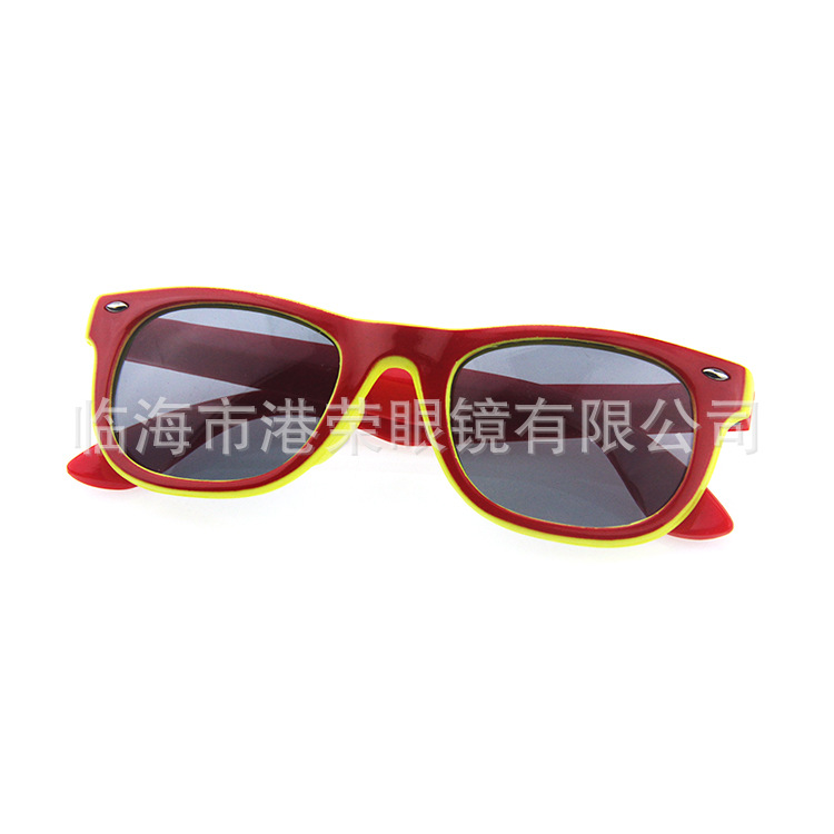 Plastic classic two-color fashionable sunglasses