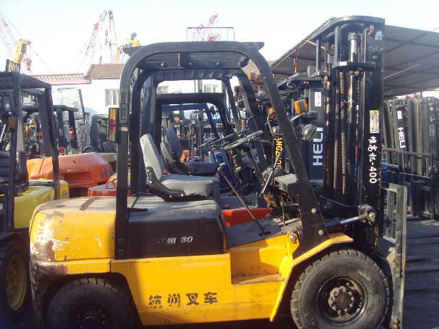 3吨3.5吨手动挡二手叉车出售二手进口叉车 TCM5吨叉车转让