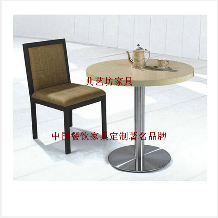 茶餐厅桌子_福田咖啡厅餐桌椅 奶茶店甜品店专