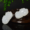 Pendant white jade suitable for men and women, wholesale